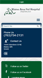 Mobile Screenshot of blainepethospital.com
